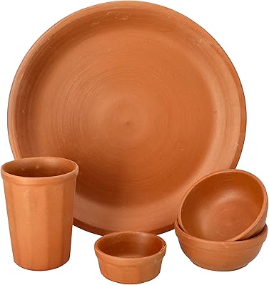 Traditional Olsenmark Table Service, 5 rooms, OMCP6026, 100% ecological, attractive, versatile and healthy design, Venetian red color.. Shop with ease at DIAYTAR NIGERIA and enjoy our extensive product range delivered at affordable rates.