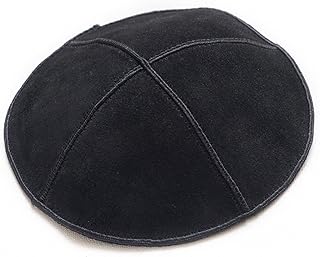 Kippah JL Hat Round Kippah in Jewish leather, size 16 cm, black.. DIAYTAR NIGERIA: Your affordable shopping destination with thousands of products delivered in days.