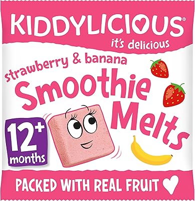 Smoothie Kidilicious with a taste of strawberry and banana - Delicious children's snacks - Suitable for children 12 months and more - 6 grams.. DIAYTAR NIGERIA: Redefining online shopping with unbeatable prices and consistent delivery times.