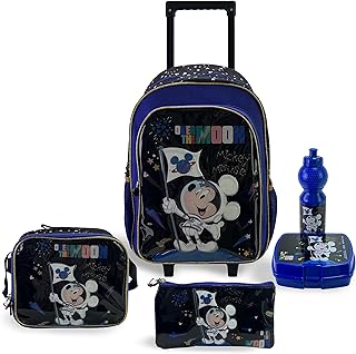 Trolley Disney MICKEY MOUSE TROLLEY BOX on the Moon for the start of the school year 18 ", Multicolore, Multicolor, 18", Ensemble Back on Trolley 5 in 1 Disney Mickey Mouse on the Moon.. Experience the future of online shopping with DIAYTAR NIGERIA's extensive product range and competitive pricing.