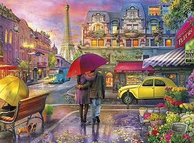 Puzzle buffalo games de running in paris, 1000 pièces, multicolore.. DIAYTAR NIGERIA makes every shopping desire a reality with affordable prices and delivery in 5-8 days.