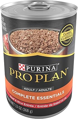 Wet food for Purina Pro Plan dogs, delicious conventional beef entrance and brown rice, adult dog food, 13.. DIAYTAR NIGERIA: Your affordable gateway to thousands of products delivered promptly nationwide.