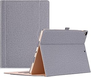 Procisse shell for iPad pro 12.9 2015/2017 (old model) - case with foldable support for Apple iPad Pro 12.9 inches (models 2017 and 2015), Multiple vision angles, support for Apple Styule - Gray.. DIAYTAR NIGERIA delivers more than products - we deliver affordable solutions within the week.
