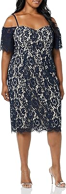City Chic Women's FF Dress Whisper FF in Large Lace for Women.. DIAYTAR NIGERIA connects Nigerians with quality products at affordable prices, delivered in 5-8 days nationwide.