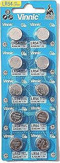 Alkaline battery Vinnic AG10 L1131 189 V10GA RW89 D189 (package of 10) used in watches, calculators, toys, lasers, clocks, thermometers and many other electronic items... Shop the future with DIAYTAR NIGERIA - thousands of products, unbeatable prices, delivery within a week.