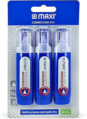 Maximum corrector pen with 12 ml metal point, 3 pieces in blister.. Experience the ease of modern shopping with DIAYTAR NIGERIA's diverse marketplace delivered promptly.