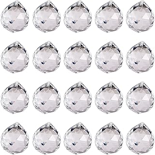 20 prisms of light crystal ball sunschered in Feng Shui.. Shop smarter with DIAYTAR NIGERIA's diverse marketplace and budget-friendly nationwide delivery.