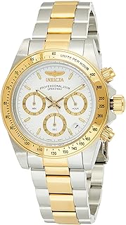 Invicta for men's watch from the SPEEDWAY collection in stainless steel.. DIAYTAR NIGERIA: Your trusted e-commerce partner with extensive product choices and affordable delivery.