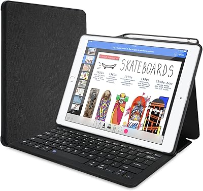 Procase keyboard case for iPad pro 129 inch 2015 2017 with pencil holder.. Shop from our extensive catalog at DIAYTAR NIGERIA and enjoy doorstep delivery in just 5-8 days.