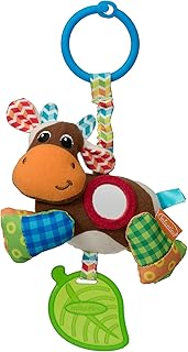 Stroller and high plush chair Infantino Gatery Cow, baby toys, matching colors.. Say goodbye to long wait times — DIAYTAR Nigeria ships in just 5–8 days!