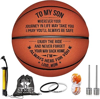 Basketball engraved Kenon of 29.5 inch for threads - Interior and exterior basketball for threads - Never lose an encouragement gift for obtaining a diploma, a birthday and Christmas.. From household needs to gadgets, DIAYTAR Nigeria has it all.