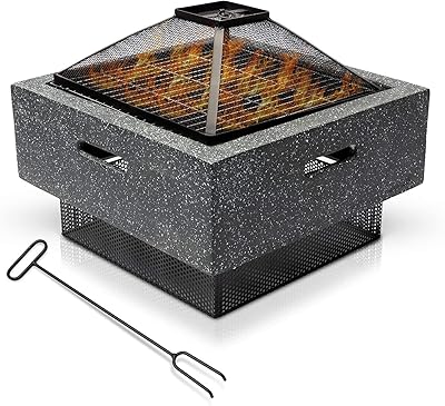 Portable garden stove for outdoor camping barbecue (dark gray).. Discover the perfect balance of price and convenience with DIAYTAR NIGERIA's nationwide e-commerce platform.