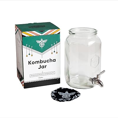 Kraft A Pro Pot Combined with Valve Distributor Brasse du Kombucha includes a lid.. DIAYTAR NIGERIA: Connecting Nigerians with affordable products through our expansive e-commerce platform.