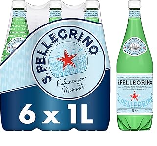 Natural mineral water San Pellegrino, 1 liter (pack of 6).. Experience the ease of digital shopping with DIAYTAR NIGERIA's affordable and diverse marketplace.
