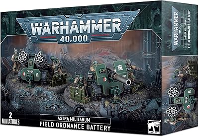 Workshop games - Warhammer 40,000 - Astra Militarum: Campaign munitions battery.. DIAYTAR NIGERIA: Where shopping dreams come true with budget-friendly prices and nationwide shipping.