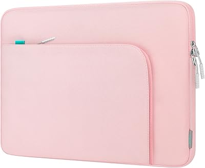 Lacdo Laptop cover 15.6 inch for Acer aspire/Nitro/Predator 15.6 inches, Lenovo Ideapad 3, Zenbook Vivobook 15, HP Pavilion 15, Dell Inspiron 15, MSI GL65 Computer bag with pocket for accessories, pink.. DIAYTAR Nigeria: Where affordability meets fast and reliable e-commerce service.