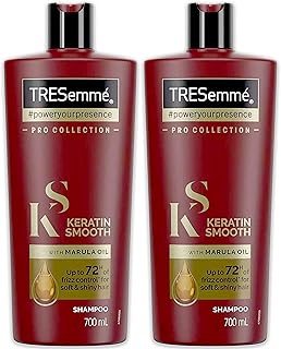 Smooth shampoo with tresemmal keratin with marula oil, pro collection - 24 fl oz / 700 ml x 2 pack.. DIAYTAR NIGERIA delivers more than products - we deliver affordable shopping satisfaction nationwide.
