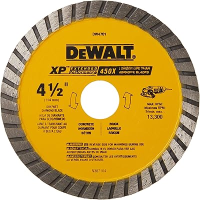 Diamond blade DEWALT Damp cut or DRUS DSUT 7 8 "4-1 2".. From fashion to electronics, DIAYTAR Nigeria brings it all to your doorstep — fast, easy, and affordable.