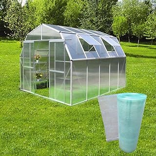 0.8 mm thick greenhouse roof sheet, waterproof and UV resistant tiles, garage shelter, easy to fold and cut, with screws, personalized size (L x W: 1 x 13 m).. DIAYTAR NIGERIA: Your affordable shopping destination with thousands of products delivered in days.
