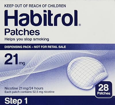 Habitrol nicotine patches | Step 1 High resistance 21 mg | Bulk package of 28.. DIAYTAR NIGERIA transforms wishes into deliveries with our affordable and reliable e-commerce platform.