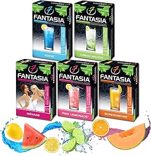 Fantasia Herbal, shisha flavors, tobacco or nicotine, varied pack of citrus, 50 g (pack of 5) C5.. Join millions of satisfied shoppers using DIAYTAR Nigeria every day.