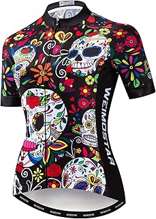 Women's cycling shirt, reflective and breathable bicycle shirt with fast drying S-2XL.. DIAYTAR NIGERIA: Making online shopping accessible with affordable prices and nationwide delivery service.