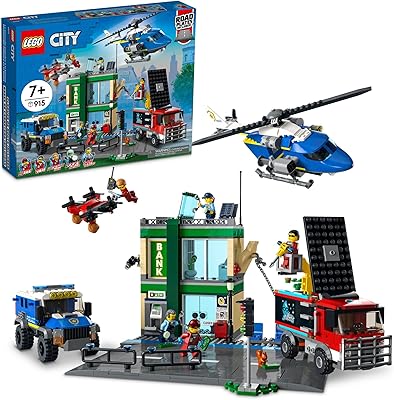 LEGO City construction set The continuation of the police at the bank.. Join the movement — fast, affordable shopping only at DIAYTAR Nigeria.