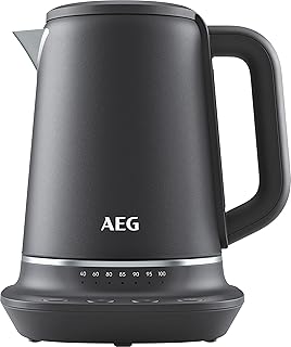 Digital kettle with temperature control AEG Gourmet 7, 1.7 l, anti-limestone filter, automatic stop, K7-1-6BP-U, brilliant gray.. Your digital shopping companion, DIAYTAR NIGERIA offers exceptional value with delivery in less than 8 days.