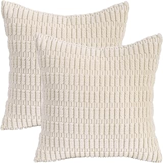 Toslio 18x18 decorative cushion covers Set of 2 velvet square decorative cover.. DIAYTAR NIGERIA: Your trusted partner for affordable online shopping with reliable delivery timeframes.