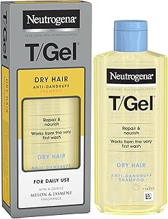 Neutrogena T/Gel Antipellicular shampoo for dry hair, mixture, jasmine, 250 ml.. Transform your shopping experience with DIAYTAR NIGERIA's vast product selection delivered at unbeatable prices.