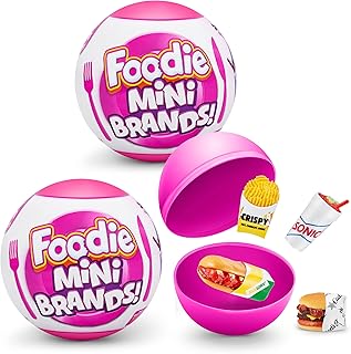 5 mini brands surprise Foodie (pack of 2) by Zuru, Mystery Capsule Real Mini Brands Collection objects, fast food toys and shopping accessories.. From daily deals to exclusive products — DIAYTAR Nigeria has you covered.