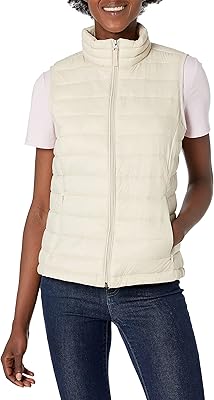 Waterproof and foldable jacket amazon essentials for women - broken white, size M.. Enjoy stress-free shopping with affordable prices on DIAYTAR Nigeria.