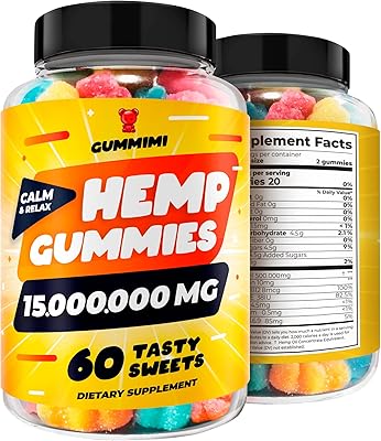 Hemp gums - 15,000,000 - high power comforting oil - relieves the worries, injuries and discomfort of the body - gumm bear with fruity flavor.. Shop from anywhere in Nigeria and receive your DIAYTAR purchases at affordable prices within a week.