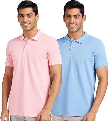 Uni polo shirt regularly with half-manages for men (combined pack of 2).. Experience shopping freedom with DIAYTAR NIGERIA's comprehensive platform and reliable shipping service.