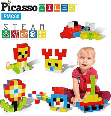 Picasso Cubic Magnetic Blocks 60 Parts Magnetic Construction Block 1 ".. Fast delivery is our promise — DIAYTAR Nigeria keeps it real.