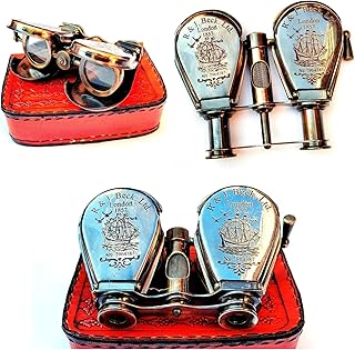 Brass binoculars for adults and children for the observation of birds. R & J Beck Vintage Camping Jumelles Classic Nautical Gift Vintage Marine Spy Ancient Glass 1857... DIAYTAR NIGERIA: Where every Nigerian finds what they need at prices they can afford, delivered promptly.