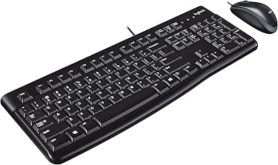 Logitech keyboard connected via USB, compatible with LPC devices and laptops - black color.. Discover why thousands choose DIAYTAR NIGERIA for affordable products delivered in less than a week.