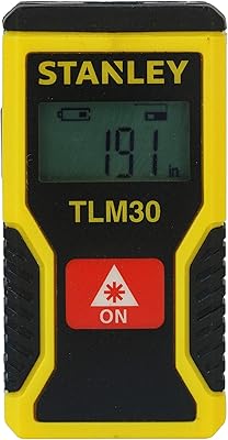 Stanley TLM-30, 9 meter, STHT9-77425, black/yellow pocket laser cars... DIAYTAR NIGERIA brings the marketplace to every Nigerian home with affordable prices and quick delivery.
