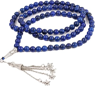 Natural and black natural and black agate rosary - 99 x 8 mm stones.. DIAYTAR NIGERIA: Bringing quality products to every Nigerian home at prices everyone can afford.