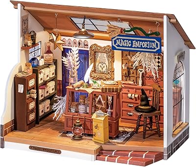 Rolife DIY Dollhouse Miniature Room Set - Magic Potion Store Diorama Diy Crafts Kit For Women Gifts For Adolescents and Adults Interior Decoration.. DIAYTAR Nigeria: Discover more, spend less, and enjoy delivery within 5–8 days.