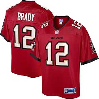 Player jersey of the NFL Pro Line Tom Brady Brady Red Buccaneers of Tampa Bay for men, Red.. DIAYTAR NIGERIA: Empowering Nigerians with access to affordable products delivered within 8 days.
