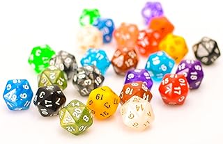 Assortment of lateral dice of 25 pieces - Multicolor assortment of polyhedral dice D20.. DIAYTAR NIGERIA: Where affordability meets variety, with thousands of products delivered in less than 8 days.
