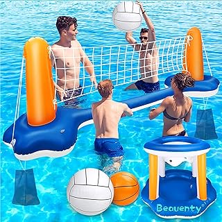 Set of floating pool toys-Basketball and Floating Basketball and Volleyball Game for Children's Inflatable Pool and Adults Beach Balloon Summer Summer Game.. Shop with intention at DIAYTAR NIGERIA, offering thousands of products delivered nationwide in days.