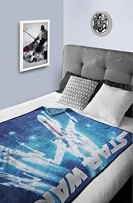 Baby flannel cover Lucas Star Wars | All seasons, super soft, discoloration resistant (official product).. DIAYTAR NIGERIA: Connecting Nigerians with their needs through our affordable and diverse marketplace.