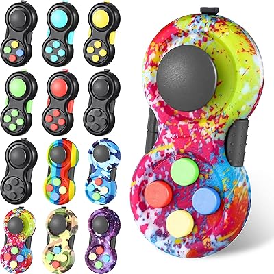 Kevanir 12 Pieces Fidget Pillow Classic Fidget Controller Classic Fidget Toyers Fidget Toys to relieve anxiety and stress for adults (mixed style).. DIAYTAR NIGERIA: Making quality products accessible to all Nigerians at affordable prices.