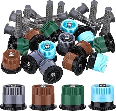 Patelai retractable watering head, 32 pieces, 360 -degree adjustable watering head, replacement device for garden irrigation (several colors).. Make every purchase count with DIAYTAR Nigeria — shop smart, shop fast.