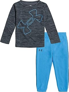 Under Armor Set Long sleeve shirt and baby boy jogging pants, stretch and light.. Unlock endless possibilities with DIAYTAR NIGERIA's affordable marketplace and reliable delivery service.