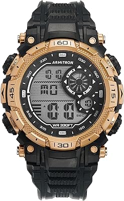Digital resin chronograph watch for men Armitron Sport, 40/8397.. Shop with confidence at DIAYTAR NIGERIA, enjoying competitive prices and delivery within 8 days.