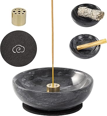 Magnificent Fasolahoma carrier incense burner in natural marble for meditation.. Shop from anywhere in Nigeria with DIAYTAR's extensive selection and budget-friendly shipping options.