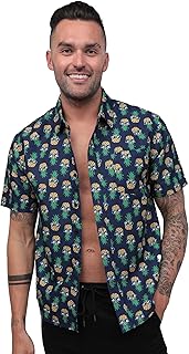 Hawaiian camp shirt Hawaiian buttoned shirt for raves for raves.. From fashion to electronics, DIAYTAR Nigeria brings it all to your doorstep — fast, easy, and affordable.